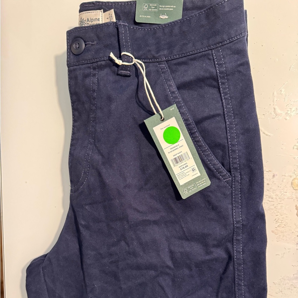 Alpine Design Women’s Navy Barrel Pants